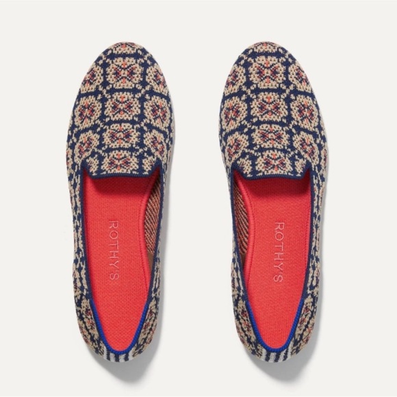 Rothy's Shoes - ROTHY’S The Loafer in Retired Sapphire Mosaic Women’s 8.5
